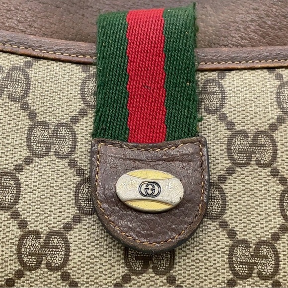 Auth GUCCI GG Supreme Sherry Line
PVC Leather Shoulder Bag 904.02.026 - Picture 10 of 16